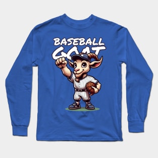 BASEBALL GOAT Long Sleeve T-Shirt